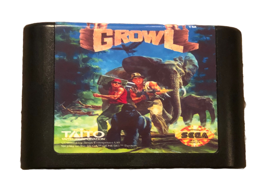 Growl Sega Genesis Video Game