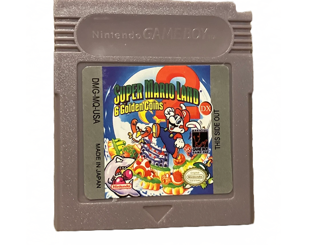 Super Mario Land 2 6 Golden Coins DX Nintendo Game Boy Color Video Game