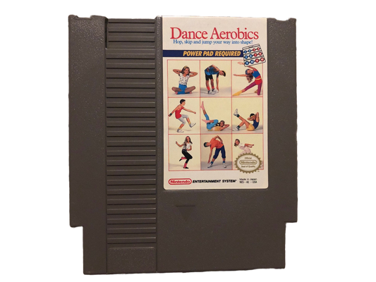 Dance Aerobics Nintendo NES Video Game
