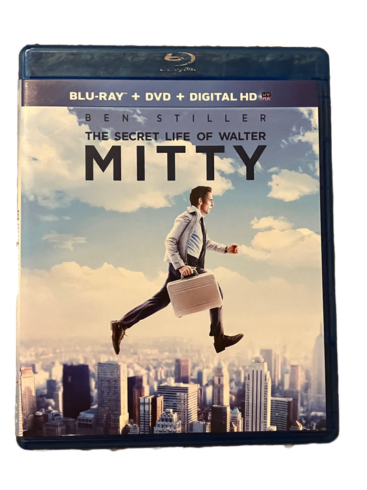 The Secret Life of Walter Mitty Used Blu Ray Movie.