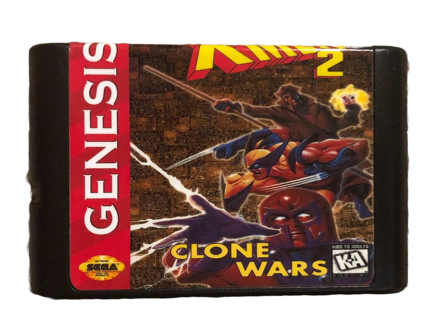 X-Men 2 The Clone Wars Sega Genesis Video Game