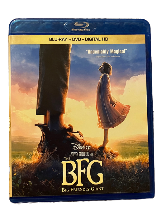 BFG Used Blu Ray Movie.
