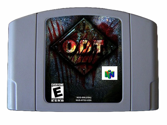 ODT Escape or Die Trying Nintendo 64 Video Game