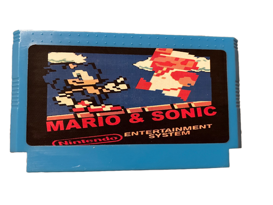 Mario Sonic Bros Japanese Nintendo Famicom Video Game