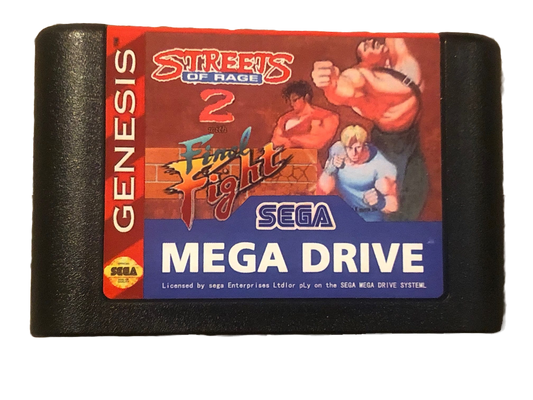Final Fight in Streets of Rage 2 Sega Genesis Video Game