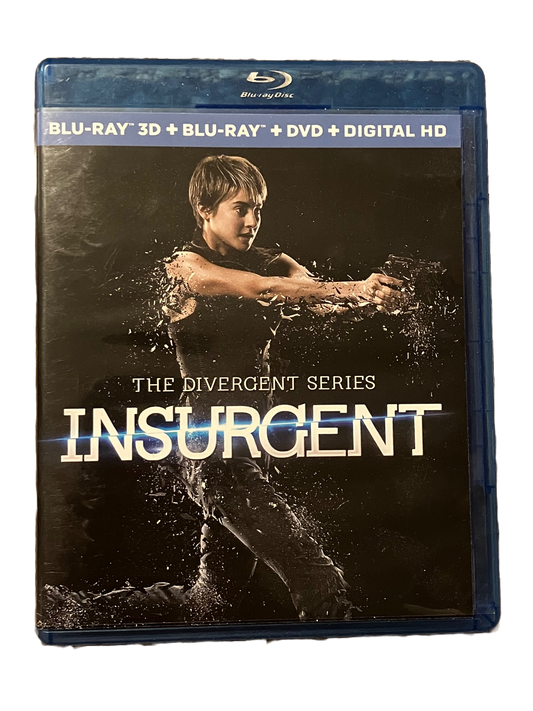Insurgent Used Blu Ray Movie.