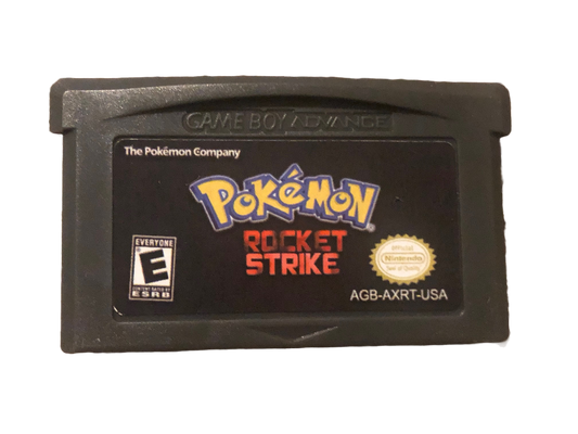 Pokemon Rocket Strike Nintendo Game Boy Advance GBA Video Game