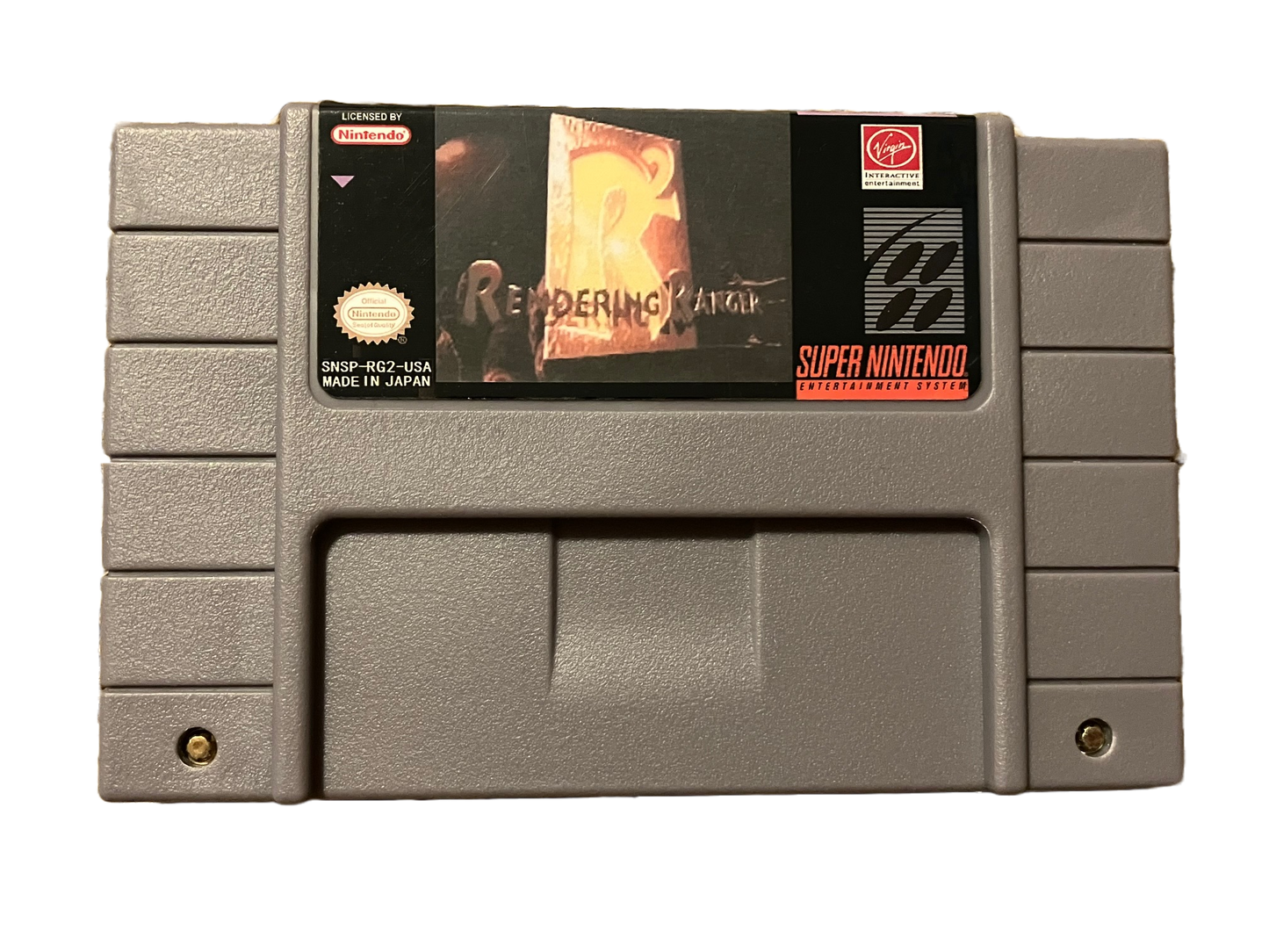 Rendering Ranger R2 Super Nintendo SNES Video Game