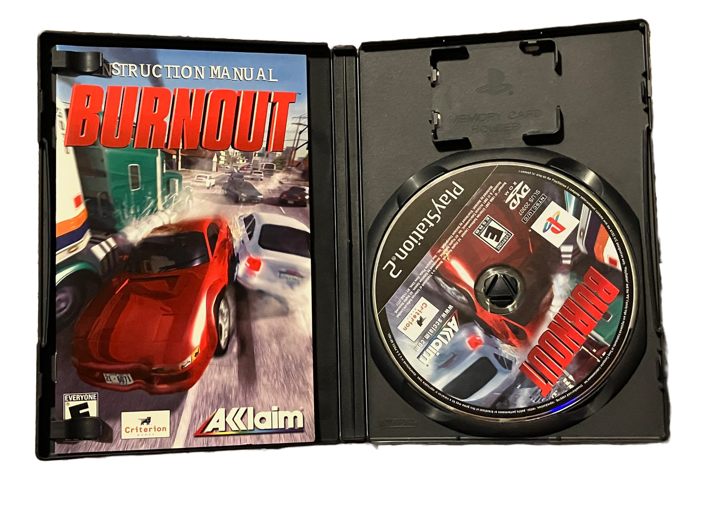 Burnout Sony PlayStation 2 PS2 Complete