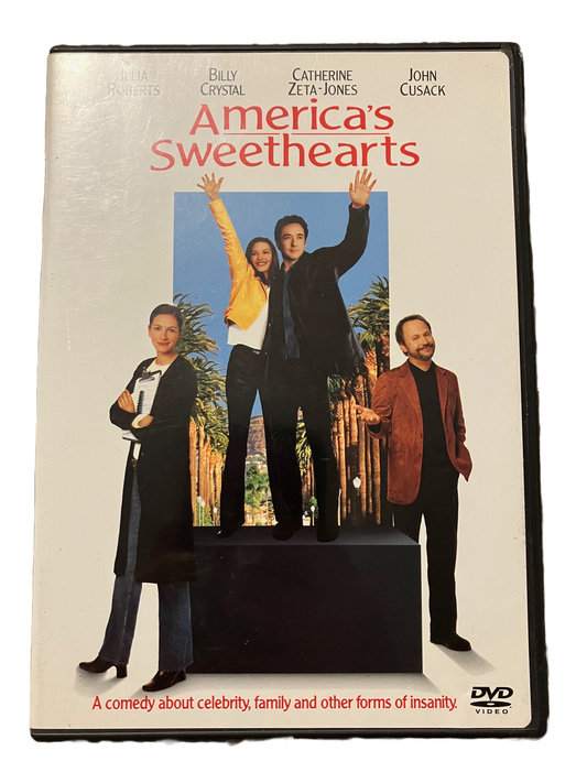 America's Sweethearts Used DVD Movie. Julia Roberts & Billy Crystal