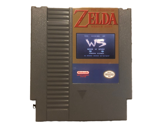 The Legend of Zelda Weed N' Stiff Nintendo NES Video Game