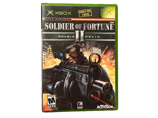 Soldier of Fortune II Double Helix Original Xbox Complete