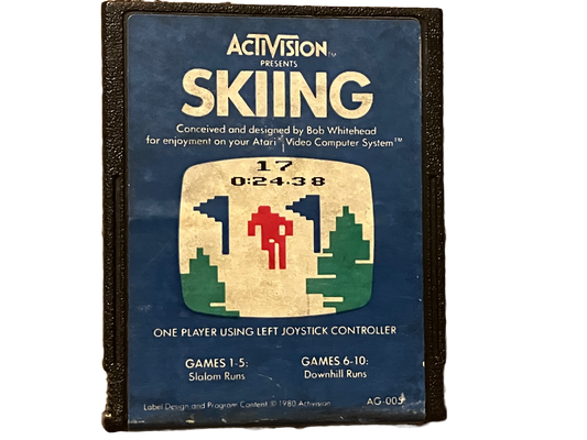 Skiing Atari 2600 Video Game