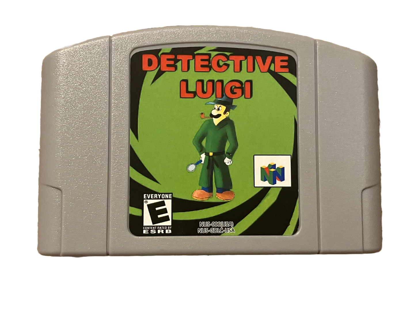 Detective Luigi Nintendo 64 N64 Video Game