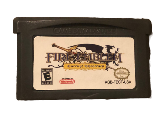 Fire Emblem Corrupt Theocracy Nintendo Game Boy Advance GBA Video Game