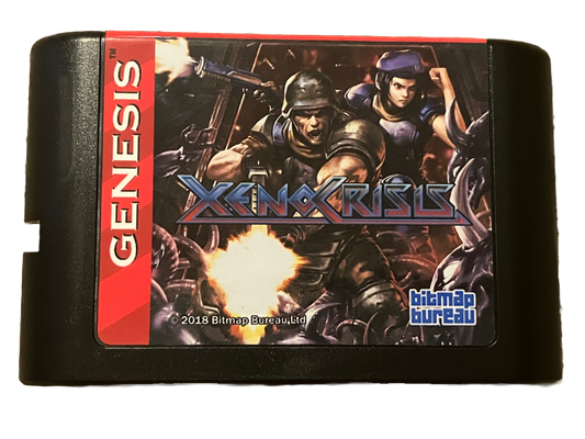 Xeno Crisis Sega Genesis Video Game