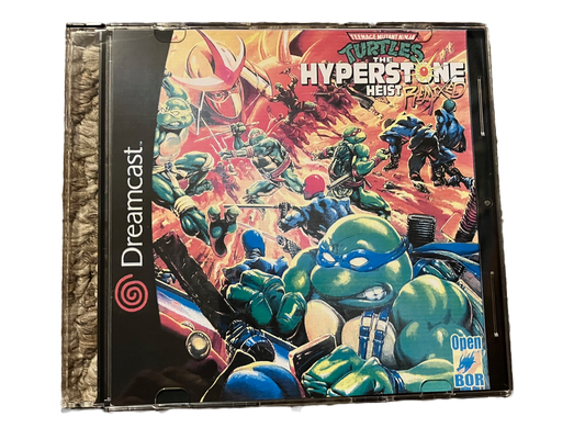 Teenage Mutant Ninja Turtles Hyperstone Heist Remix Sega Dreamcast Game