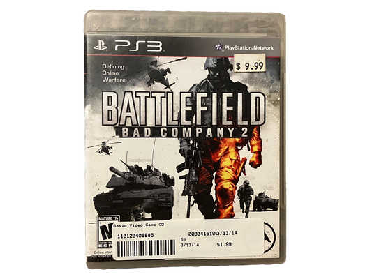Battlefield Bad Company 2 Sony PlayStation 3 PS3 Complete