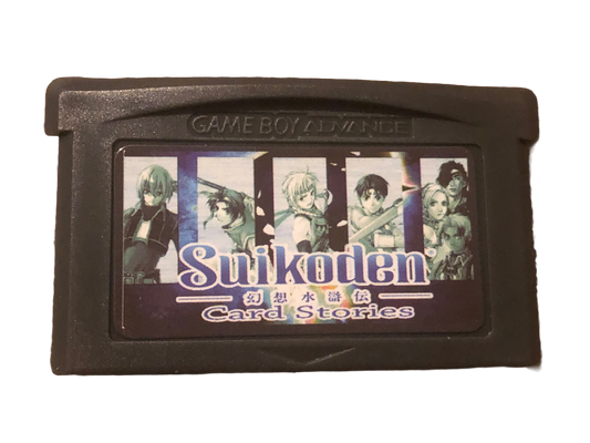 Suikoden Card Stories Nintendo Game Boy Advance GBA Video Game