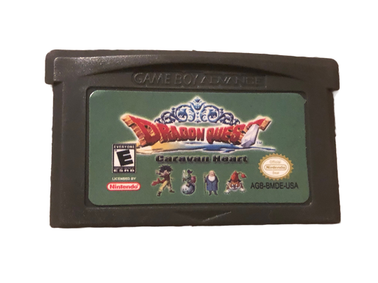 Dragon Quest Caravan Heart Nintendo Game Boy Advance GBA Video Game