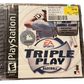 Triple Play Baseball Sony PlayStation 1 Video Game.