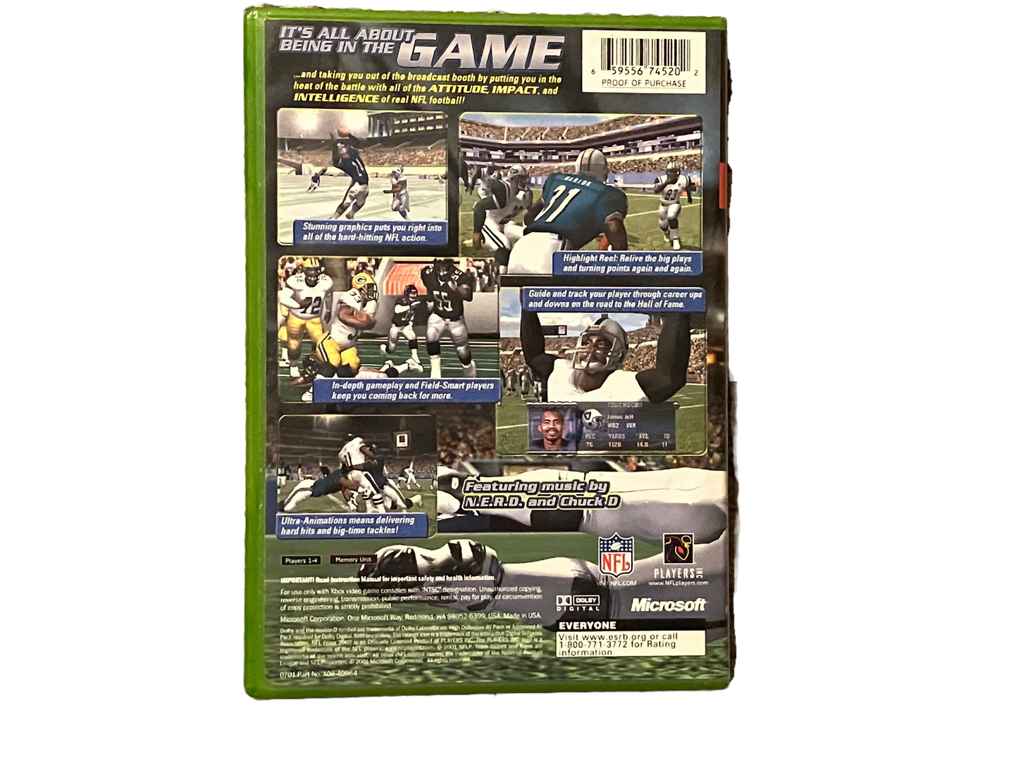 NFL Fever Original Xbox Complete