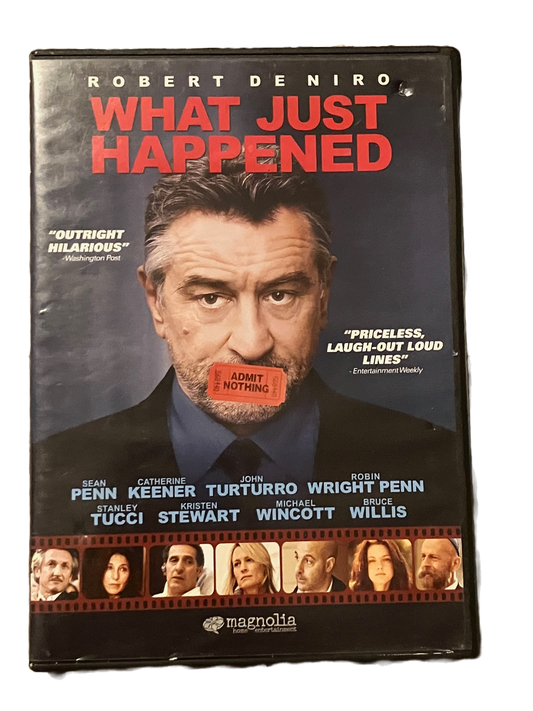 What Just Happened Used DVD Movie. Robert De Niro