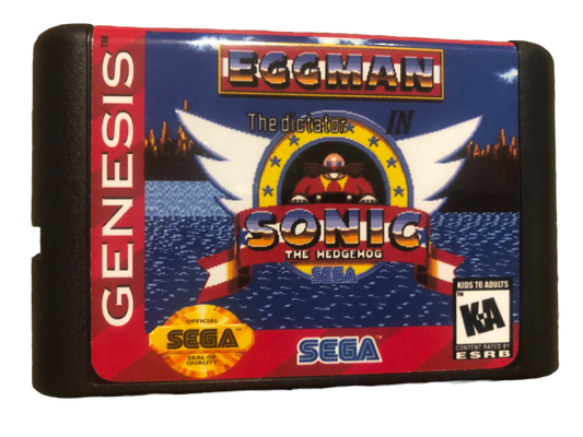 Eggman in Sonic The Hedgehog Sega Genesis Video Game