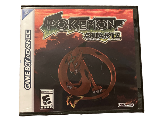 Pokemon Quartz Nintendo Game Boy Advance Video Game