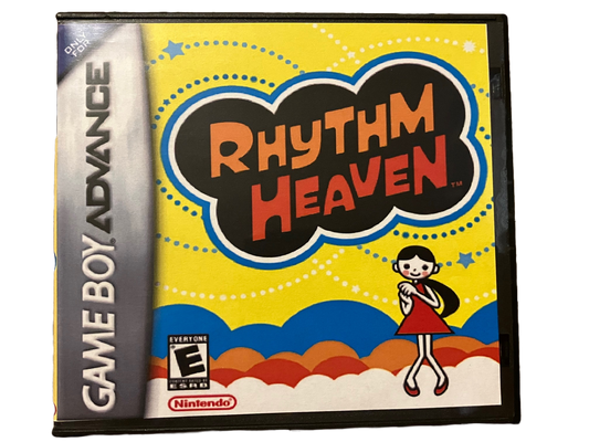Rhythm Heaven English Translated Nintendo Game Boy Advance Video Game