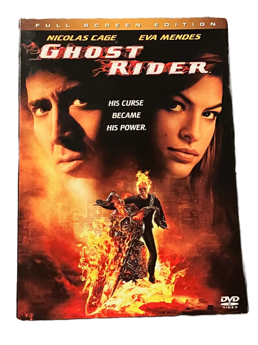 Ghost Rider Used DVD Movie. Nicolas Cage