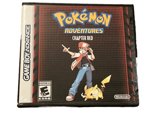 Pokemon Adventures Red Chapter Nintendo Game Boy Advance Video Game