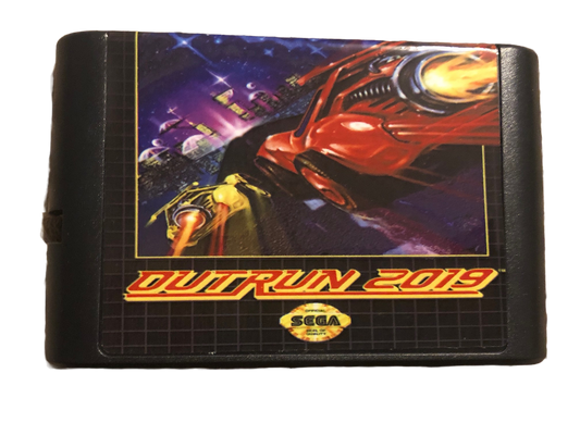 Outrun 2019 Sega Genesis Video Game