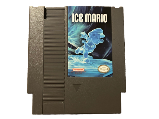 Ice Mario Nintendo NES Video Game