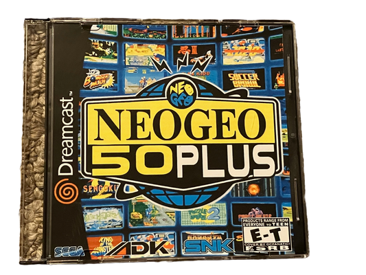 Neo Geo 50 Plus Sega Dreamcast Game