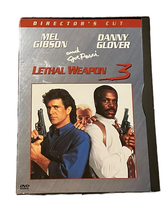 Lethal Weapon 3 Used DVD Movie. Mel Gibson & Danny Glover