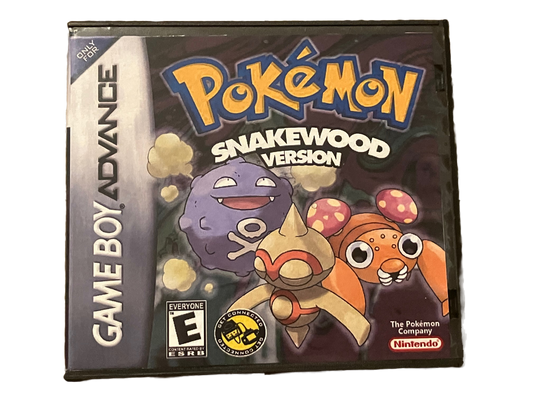 Pokemon Snakewood Version Nintendo Game Boy Advance Video Game