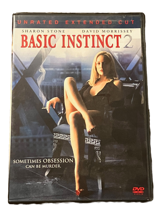 Basic Instinct 2 Used DVD Movie. Sharon Stone