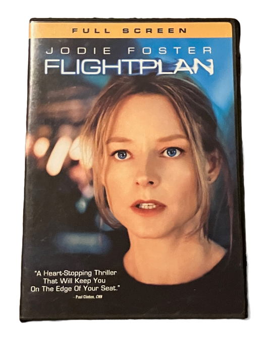Flightplan Used DVD Movie. Jodie Foster