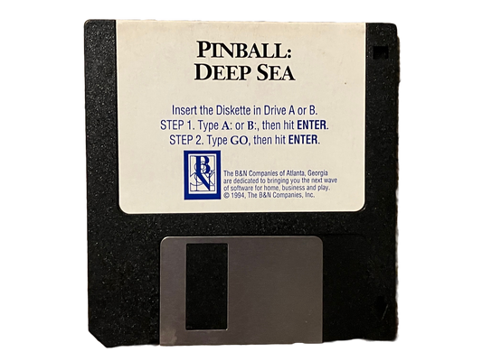 Pinball Deep Sea Vintage PC MS Dos Game