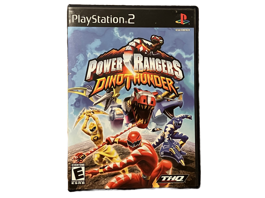 Power Rangers Dino Thunder Sony PlayStation 2 PS2 Complete