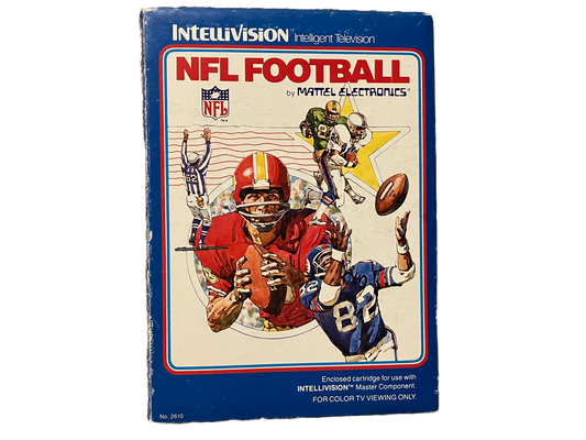 NFL Football Intellivision Video Game