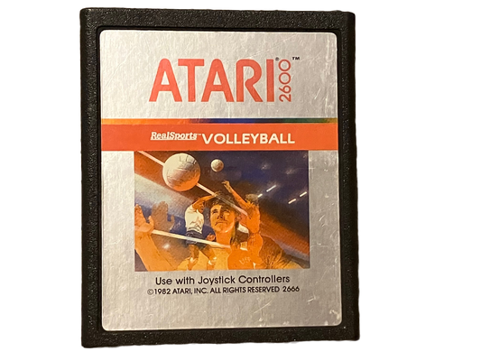 RealSports Volleyball Atari 2600 Video Game