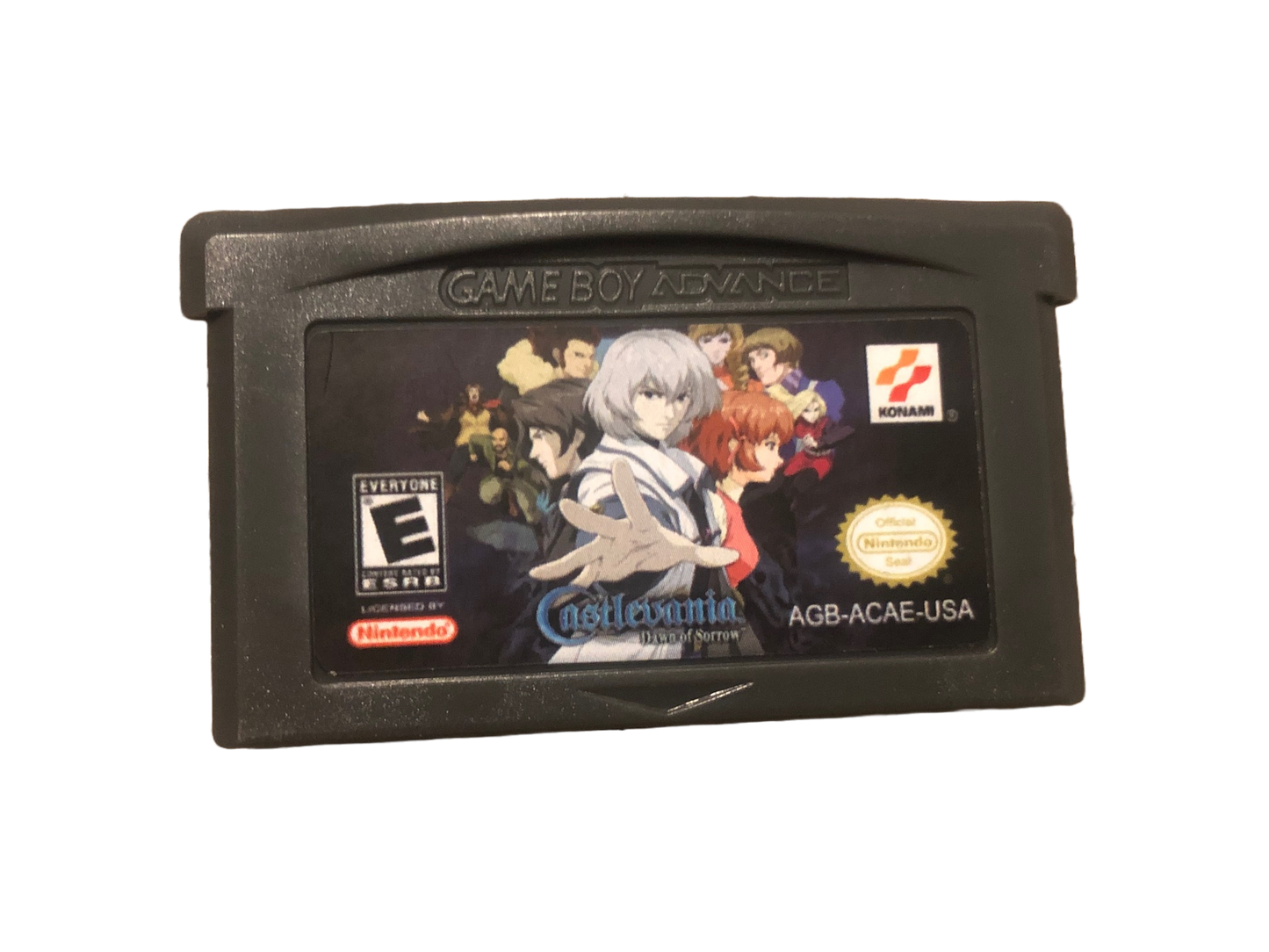 Castlevania Dawn of Sorrow Nintendo Game Boy Advance GBA Video Game