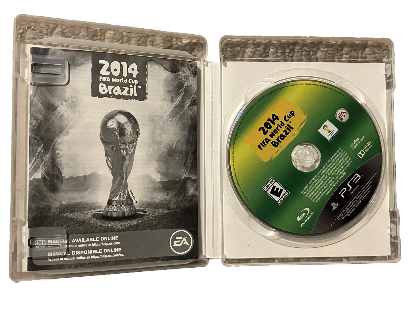 2014 FIFA World Cup Brazil Sony PlayStation 3 PS3 Complete