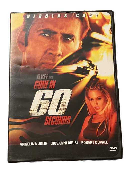 Gone in 60 Seconds Used DVD Movie. Nicolas Cage
