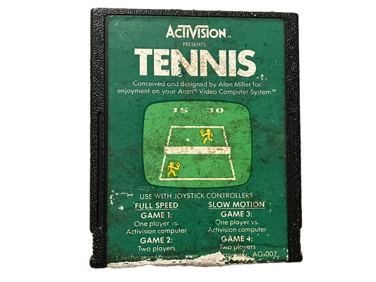 Tennis Atari 2600 Video Game
