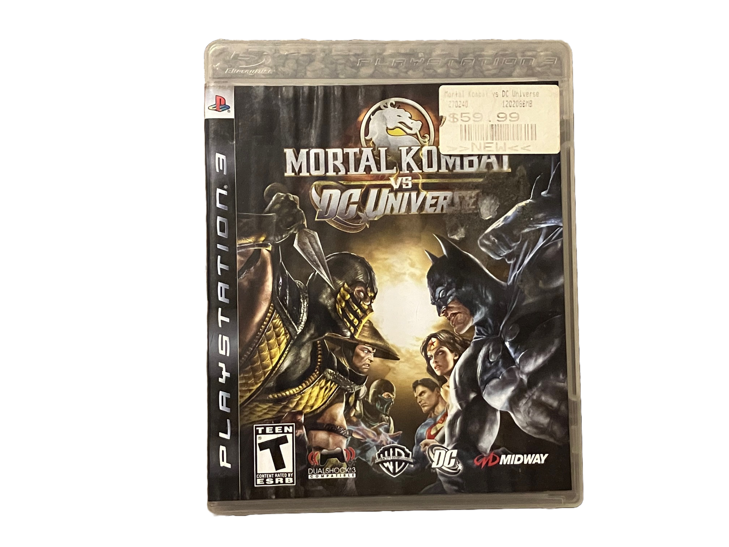Mortal Kombat vs DC Universe PlayStation 3 PS3 Complete