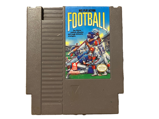 NFL Play Action Football Nintendo NES Video Game