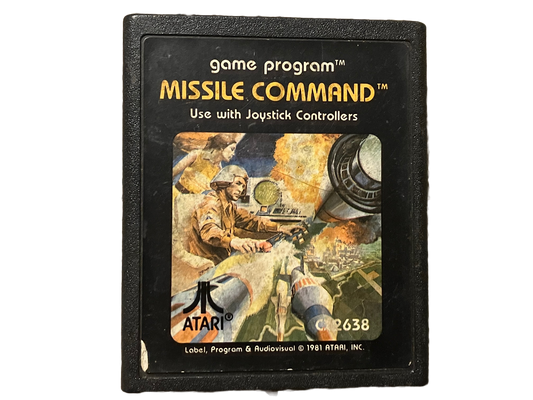 Missile Command Atari 2600 Video Game